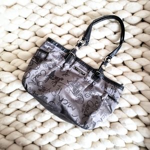 Coach Vintage Horse & Carriage Print Bag 10.5x9x3